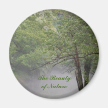 The Beauty of Nature Refrigerator Magnet