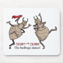 The bedbugs dance! mousepad