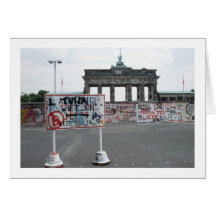 The Berlin Wall Greeting Cards