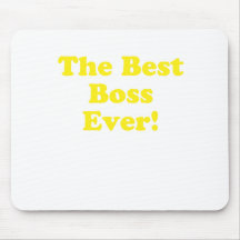 The Best Boss Ever Mousepads