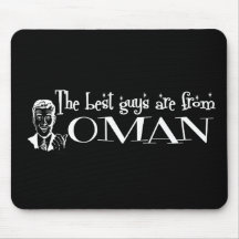 The Best Girls are from Oman Mousemats