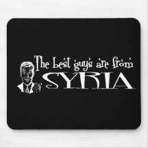 The Best Girls are from Syria Mousepads