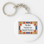 The Best Teachers Are Spanish Teachers Key Chains