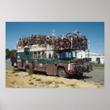 The Bicycle Bus Print
