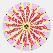 The big wheel. sticker