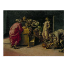 The Birth of St. John the Baptist (oil on panel) Postcards