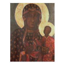 The Black Madonna of Jasna Gora Postcard