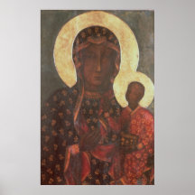 The Black Madonna of Jasna Gora Print