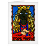 The Black Virgin Greeting Card