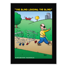 "The Blind Leading The Blind" Photograph