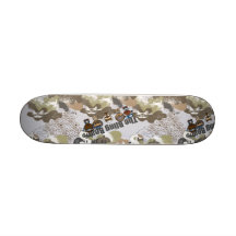 The Bling Bears skateboard