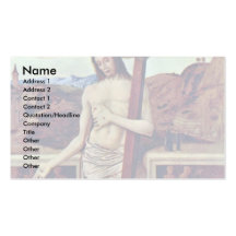 The Blood Of The Redeemer By Bellini Giovanni Business Card