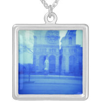 The Blue Virgin necklaces