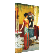 The Bouquet ~ John William Godward Canvas Prints