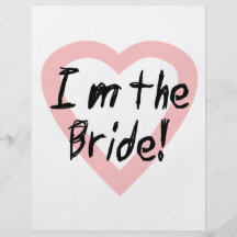 The Bride design! Personalized Flyer