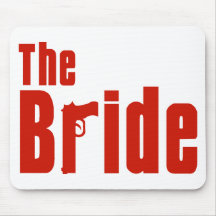 The Bride (Mafia Red) Mouse Mat