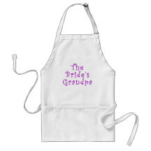 The Brides Grandpa Aprons