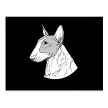 THE BULL TERRIER POSTCARDS