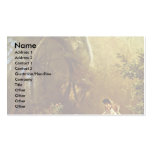 The Butterfly Hunter By Spitzweg Carl Business Card Templates