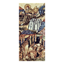 The Camp (04 Maqamat) By Irakischer Maler Um 1230 Custom Rack Cards