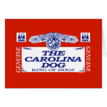 The Carolina Dog Greeting Card