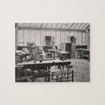 The Carpenter's Workshop, from the Workshops of th Jigsaw Puzzle