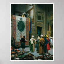 The Carpet Merchant, c. 1887 Print