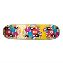 The Cartoon Monsters Skate Boards
