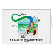 The Case For Intelligent Design (Flagellum) Greeting Card