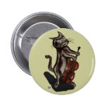 The Cat and the Fiddle Pinback Button