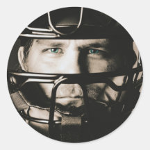 The Catcher Round Stickers