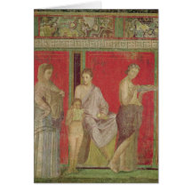 The Catechism with a Young Girl Reading Greeting Cards