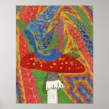 The Caterpillar's Repose Print