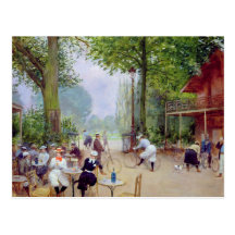 The Chalet du Cycle in the Bois de Boulogne Post Card