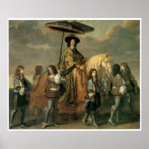 The Chancellor Seguier, Charles Le Brun Poster