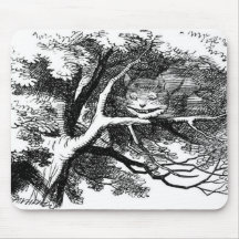 The cheshire cat mouse mat