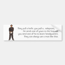 The Chicago Way Bumper Sticker