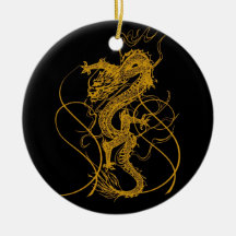 The Chinese year of the dragon 2012 Ornament