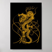 The Chinese year of the dragon 2012 Print