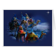 The Christma Star.jpg Greeting Cards