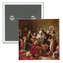 The Christmas Hamper Pinback Buttons