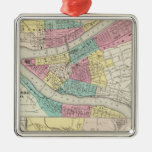 The Cities Of Pittsburgh Allegheny Cincinnati Christmas Tree Ornaments