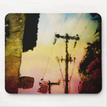The city of abstracts mouse pad