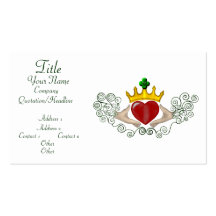 The Claddagh (Full Colour) Business Card