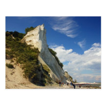 The Cliffs Of Mon Zealand, Denmark Postcard