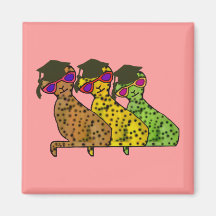 The Cool Cat Grads Magnet