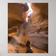 The Corkscrew in Upper Antelope Canyon, Navajo Posters