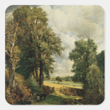 The Cornfield, 1826 Square Stickers