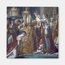 The Coronation Of Napoleon Jean Auguste Dominique Refrigerator Magnet