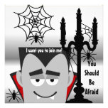 The Count Custom Halloween Invitation